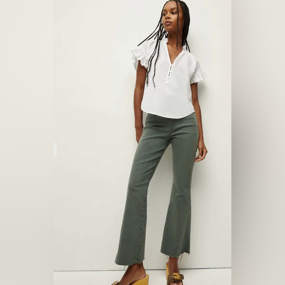 Veronica Beard White Milly Shirt